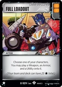 Full Loadout (War for Cybertron: Siege I)