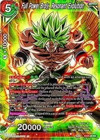 Full Power Broly Resonant Evolution (Expansion Deck Box Set 04: Unity of Saiyans)