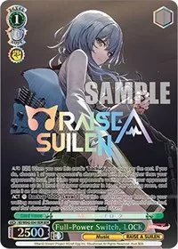 Full Power Switch LOCK BDR (BanG Dream! Girls Band Party! Countdown Collection Premium Booster) — Weiss Schwarz Card Value