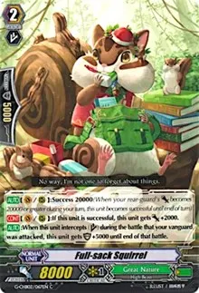 Full sack Squirrel (G-CHB02: We ARE!!! Trinity Dragon)