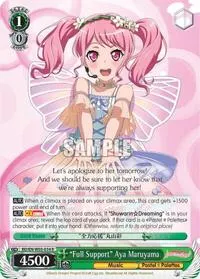 Full Support Aya Maruyama (BanG Dream! Girls Band Party! MULTI LIVE)