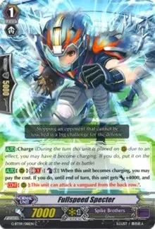 Fullspeed Specter (G-BT09: Divine Dragon Caper)