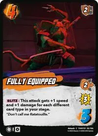 Fully Equipped (Teenage Mutant Ninja Turtles) — UniVersus Card Value