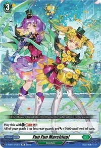 Fun Fun Marching (D-TD01: Urara Haneyama -Bandmaster of Blossoming Bonds-) — Cardfight Vanguard Card Value
