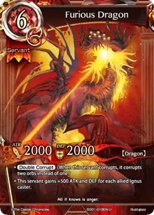 Furious Dragon (SD01: Wings of Anger)