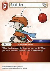 Fusilier (Opus IX) — Final Fantasy TCG Card Value