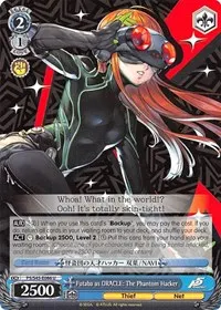 Futaba as ORACLE The Phantom Hacker (Persona 5)