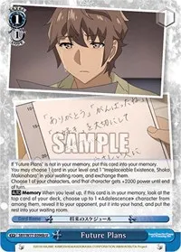 Future Plans b (Rascal Does Not Dream of a Dreaming Girl) — Weiss Schwarz Card Value