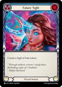 Future Sight Blue (Compendium of Rathe) — Flesh & Blood TCG Card Value