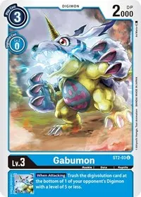 Gabumon (Starter Deck 02: Cocytus Blue)