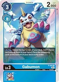 Gabumon (Digimon Promotion Cards) — Digimon Card Game Card Value