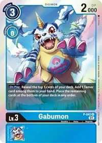 Gabumon (Digimon Promotion Cards)