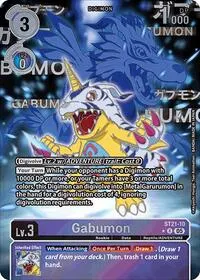 Gabumon Rare Pull (Starter Deck 21: Hero of Hope)