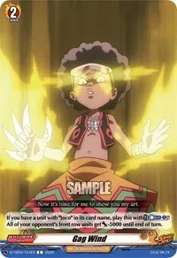 Gag Wind (D-TB03: Shaman King)