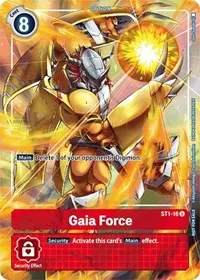 Gaia Force ST1 16 Tamers Evolution Box (Starter Deck 01: Gaia Red)