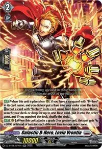 Galactic B Hero Levin Vrontia (DZ-BT08: Knights 0f Rebirth)