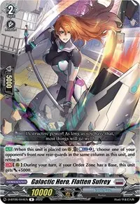 Galactic Hero Flatten Sufrey (D-BT06: Blazing Dragon Reborn)