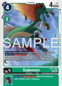 Galemon (Dawn of Liberator) — Digimon Card Game Card Value