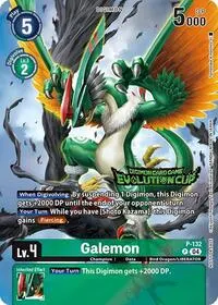 Galemon August 2024 Evolution Cup Participant (Digimon Promotion Cards)