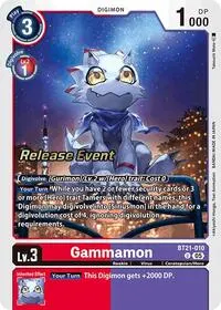 Gammamon (World Convergence Release Event Cards)