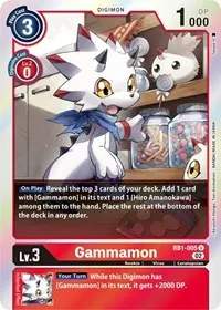 Gammamon RB1 005 (Resurgence Booster)