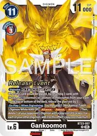 Gankoomon (Hackers' Slumber Release Event Cards)