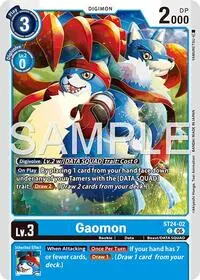 Gaomon (Starter Deck 24: Data Squad)