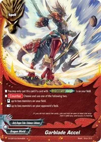 Garblade Accel (S-CBT03: Ultimate Unite) — Future Card BuddyFight Card Value