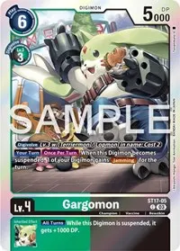 Gargomon (Starter Deck 17: Double Typhoon Advanced Deck Set)