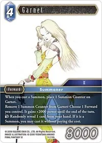 Garnet (Opus XI) — Final Fantasy TCG Card Value