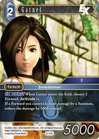 Garnet EX (Opus VIII)