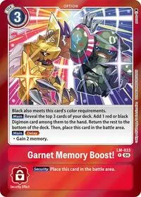 Garnet Memory Boost (Special Limited Set)