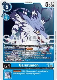Garurumon (Advanced Booster Digimon Generation)