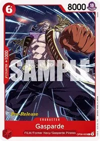 Gasparde (Wings of the Captain Pre-Release Cards)