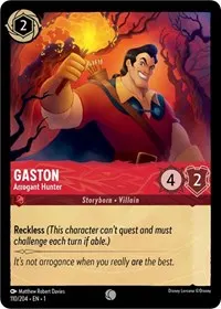 Gaston Arrogant Hunter (The First Chapter)