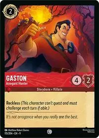 Gaston Arrogant Hunter (Fabled)