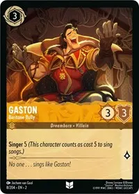Gaston Baritone Bully (Rise of the Floodborn)