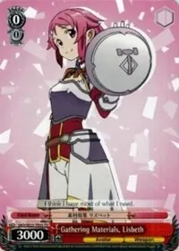 Gathering Materials Lisbeth (Sword Art Online II)