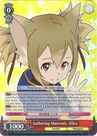 Gathering Materials Silica Parallel Foil (Sword Art Online II)