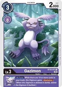 Gazimon (Xros Encounter)