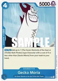Gecko Moria (Starter Deck 3: The Seven Warlords of The Sea)