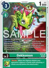 Gekkomon (Starter Deck 23: Beatbreak)