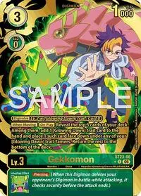Gekkomon Rare Pull (Starter Deck 23: Beatbreak)