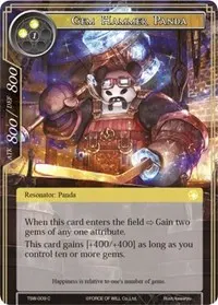 Gem Hammer Panda (The Time Spinning Witch)