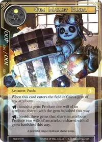 Gem Mallet Panda (The Time Spinning Witch)
