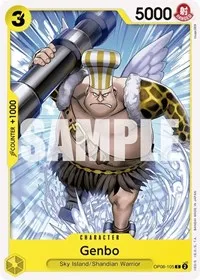Genbo (Wings of the Captain) — One Piece Card Game Card Value