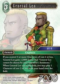 General Leo (Hidden Trials) — Final Fantasy TCG Card Value