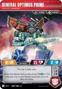 General Optimus Prime Galactic Commander (War for Cybertron: Siege II)