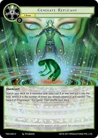 Generate Replicant (The War of the Suns)