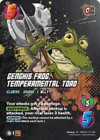 Genghis Frog Temperamental Toad (Teenage Mutant Ninja Turtles)
